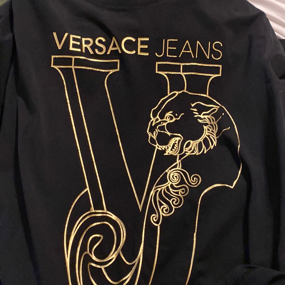 Black Versace jeans shirt